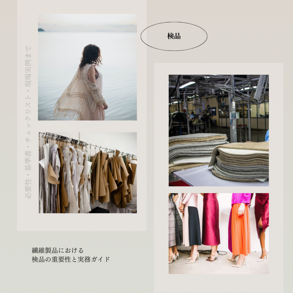 繊維製品の検品