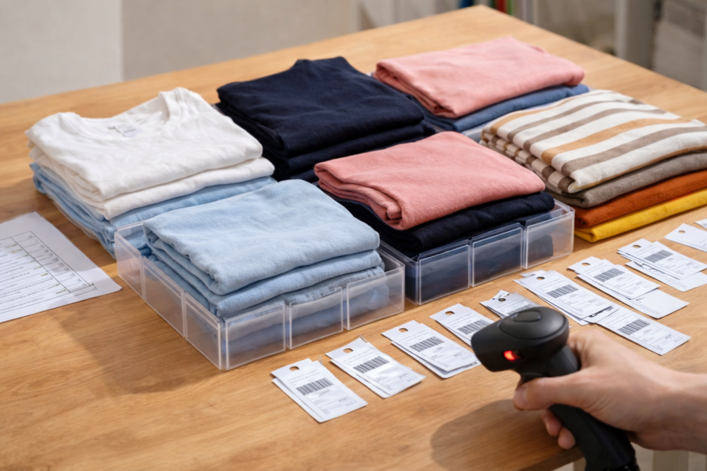 海外工場の完成品管理|SKU単位での出荷管理体制 海外工場の出荷管理