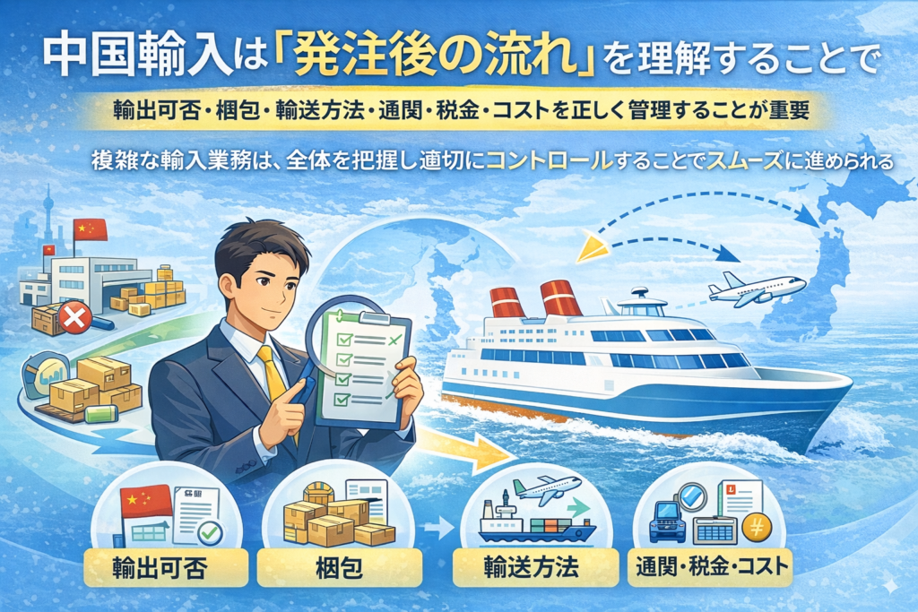 発注後の流れを把握する